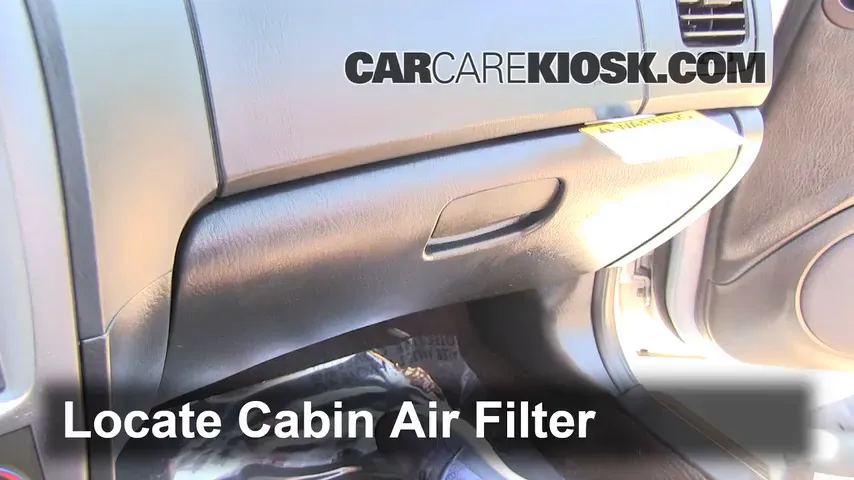 2004 Hyundai Sonata 2.4L 4 Cyl. Air Filter (Cabin)